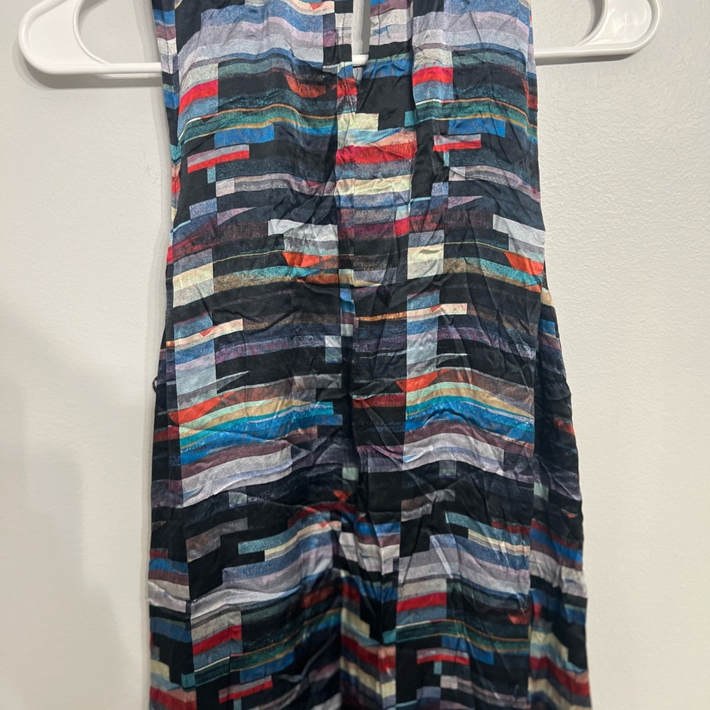 Robert Graham LORENZA Dress Women Size‎ 10 Beaded Collar 100% SILK - Picture 9 of 9